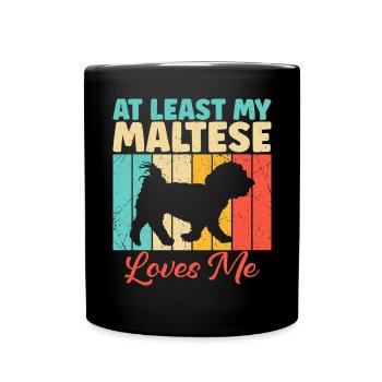 Cadeaux de propriétaire maltais - Mug uni - noir - Devant