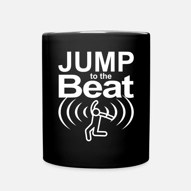 Sautez au rythme - Mug uni - noir