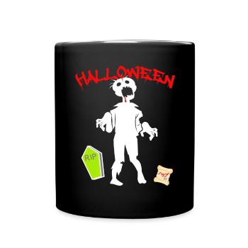 Halloween - Mug uni - noir - Devant