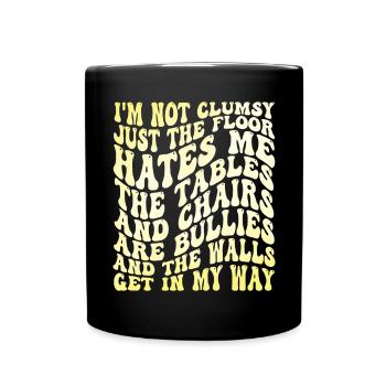 Sarcasme Humour Ironique Maladroit Chemise - Mug uni - noir - Devant