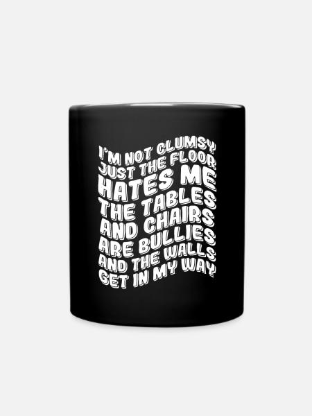 Cadeau maladroit - Mug uni - noir