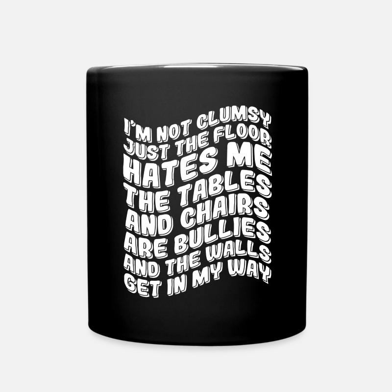Cadeau maladroit - Mug uni - noir