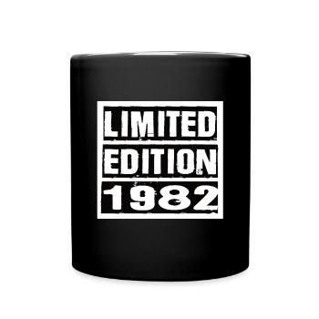 Edition Limitée 1982 Anniversaire 1982 Vintage Rétro - Mug uni - noir - Devant