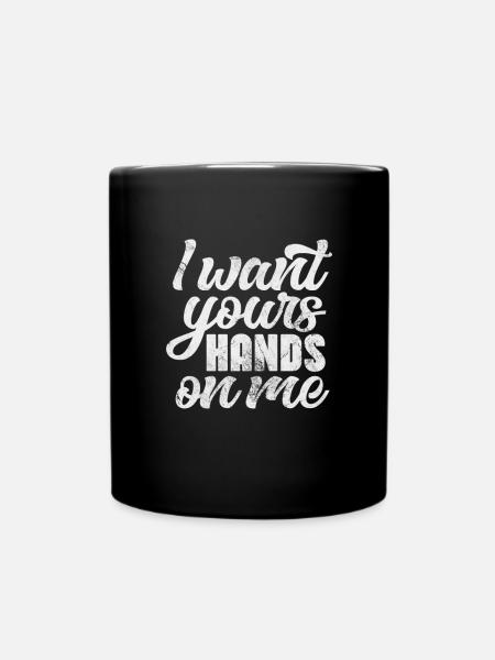 Sadomaso - Tasse einfarbig - Schwarz