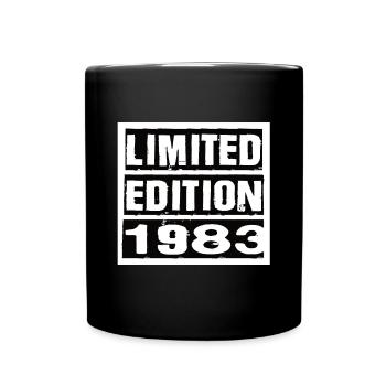 Edition Limitée 1983 Anniversaire 1983 Vintage Rétro - Mug uni - noir - Devant
