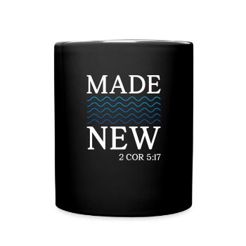Bible Verset biblique Proverbes chrétiens Jésus Don - Mug uni - noir - Devant