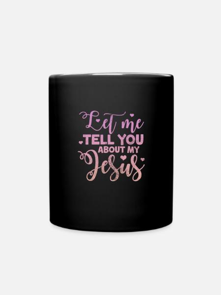 Bibel - Tasse einfarbig - Schwarz