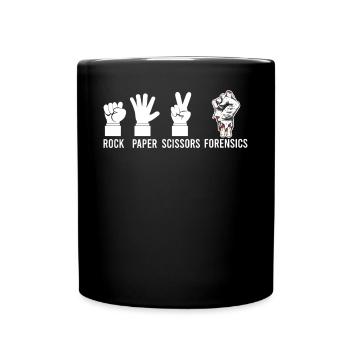 Funny coroner - Full Colour Mug - black - Front