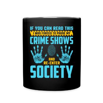 Drôle de scientifique médico-légal - Mug uni - noir - Devant