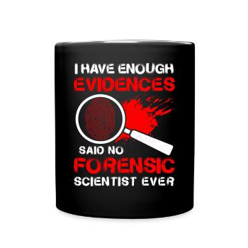 science amusante - Mug uni - noir - Devant