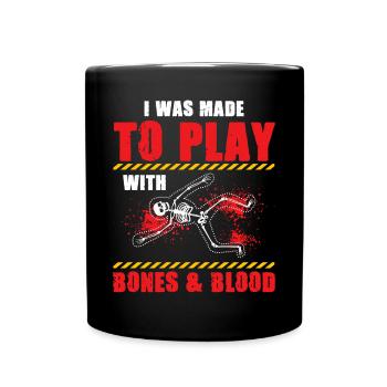 Drôle de scientifique médico-légal - Mug uni - noir - Devant