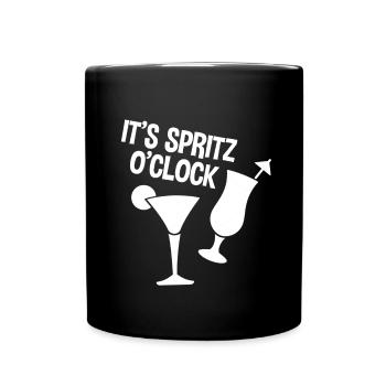 C’est Spritz O’clock 2 - Mug uni - noir - Devant