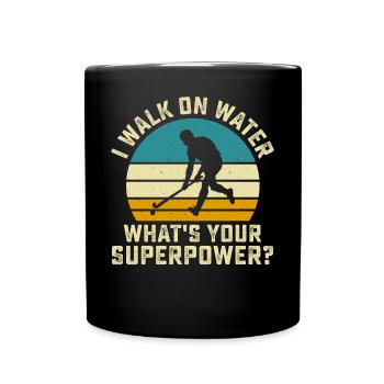 Hockey - Mug uni - noir - Devant