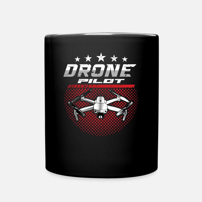 Drohnenpilot Whoop Copter FPV UAS Pilot Drone - Mug uni - noir