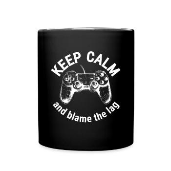 Shirt für Gamer. Einzigartige Geschenkidee für Gamer - Tasse einfarbig - Schwarz - Vorne