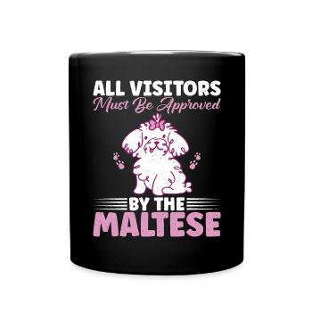 Cadeaux de propriétaire maltais - Mug uni - noir - Devant