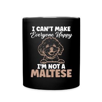 Cadeaux de propriétaire maltais - Mug uni - noir - Devant