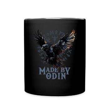 Made by odin Wikinger Kultur - Tasse einfarbig - Schwarz - Vorne