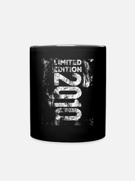 Limited Edition 2010 | Geburtstag 2010 geboren - Tasse einfarbig - Schwarz