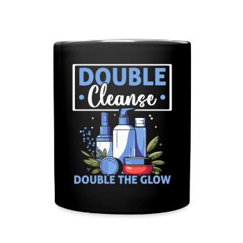K-Beauty Hautpflege Oppa Korean Beauty Südkorea - Tasse einfarbig - Schwarz - Vorne