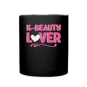 K-Beauty Skincare Oppa Korean Beauty Corée du Sud - Mug uni - noir - Devant