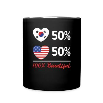 K-Beauty Skincare Oppa Korean Beauty Corée du Sud - Mug uni - noir - Devant