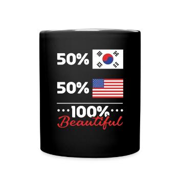 K-Beauty Skincare Oppa Korean Beauty Corée du Sud - Mug uni - noir - Devant