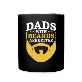Beard Lover Bearded Man Dad Ginger - Full Colour Mug - black - Front