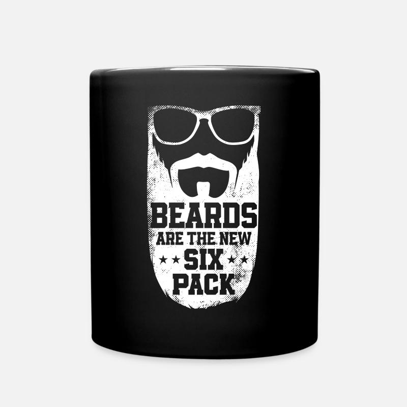 Beard Lover Bearded Man Beards Are - Tasse einfarbig - Schwarz