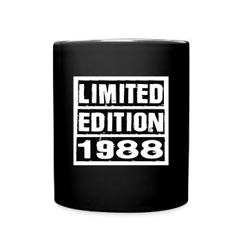 Limited Edition 1988 Geburtstag 1988 Vintage Retro - Tasse einfarbig - Schwarz - Vorne