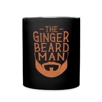 Beard Lover Bearded Man Ginger - Full Colour Mug - black - Front