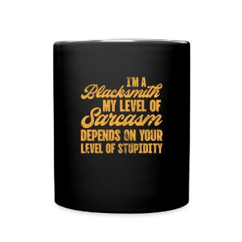 Blacksmith - Full Colour Mug - black - Front
