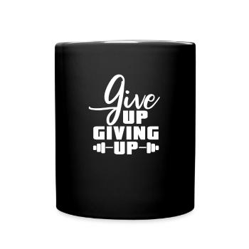 Bodybuilder Body Building Fitness Gym Gift - Full Colour Mug - black - Front