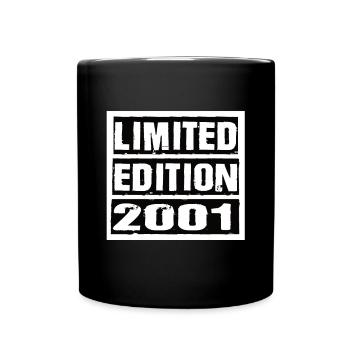 Limited Edition 2001 Geburtstag 2001 Vintage Retro - Tasse einfarbig - Schwarz - Vorne