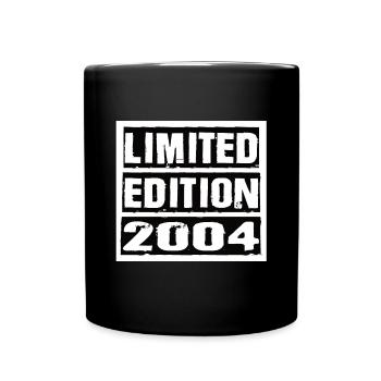 Limited Edition 2004 Birthday 2004 Vintage Retro - Full Colour Mug - black - Front