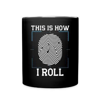 Drôle d’enquêteur scientifique médico-légal - Mug uni - noir - Devant