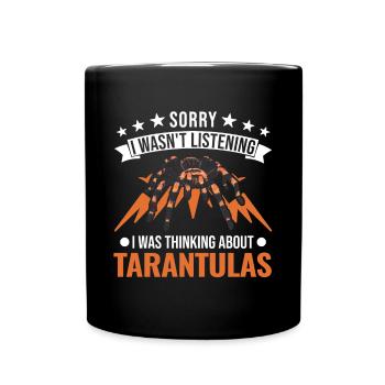 Tarentule Cadeau Araignée Tarentule - Mug uni - noir - Devant