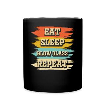 Glassblower - Full Colour Mug - black - Front