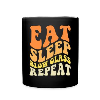 Glassblower - Full Colour Mug - black - Front