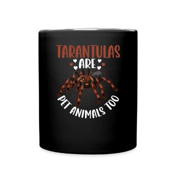 tarentules, animaux domestiques, propriétaires d’araignées, - Mug uni - noir - Devant