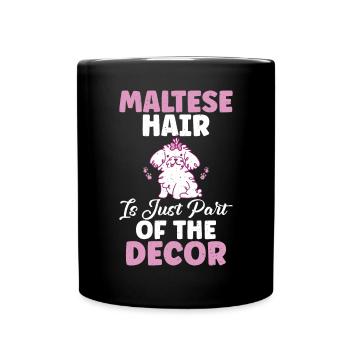 Cadeaux de propriétaire maltais - Mug uni - noir - Devant