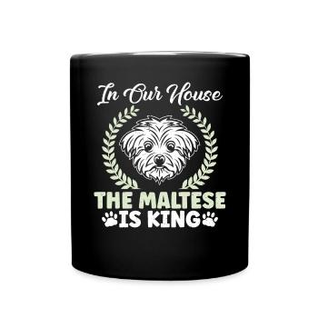 Cadeaux de propriétaire maltais - Mug uni - noir - Devant