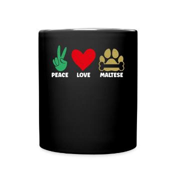 Cadeaux de propriétaire maltais - Mug uni - noir - Devant