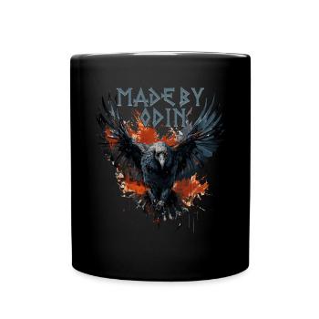Fabriqué par odin culture viking - Mug uni - noir - Devant