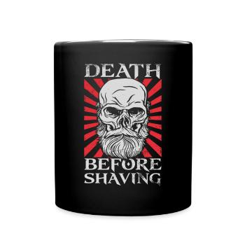 Beard Lover Bearded Man Death - Full Colour Mug - black - Front