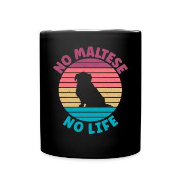 Cadeaux de propriétaire maltais - Mug uni - noir - Devant