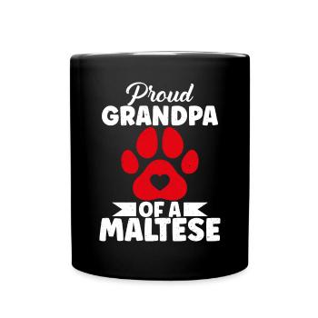 Cadeaux de propriétaire maltais - Mug uni - noir - Devant