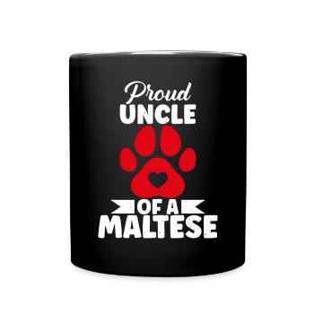 Maltese Owner Gifts - Tasse einfarbig - Schwarz - Vorne