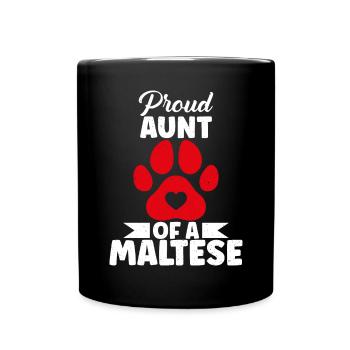 Cadeaux de propriétaire maltais - Mug uni - noir - Devant
