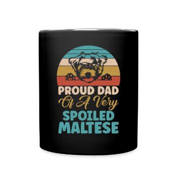 Cadeaux de propriétaire maltais - Mug uni - noir - Devant